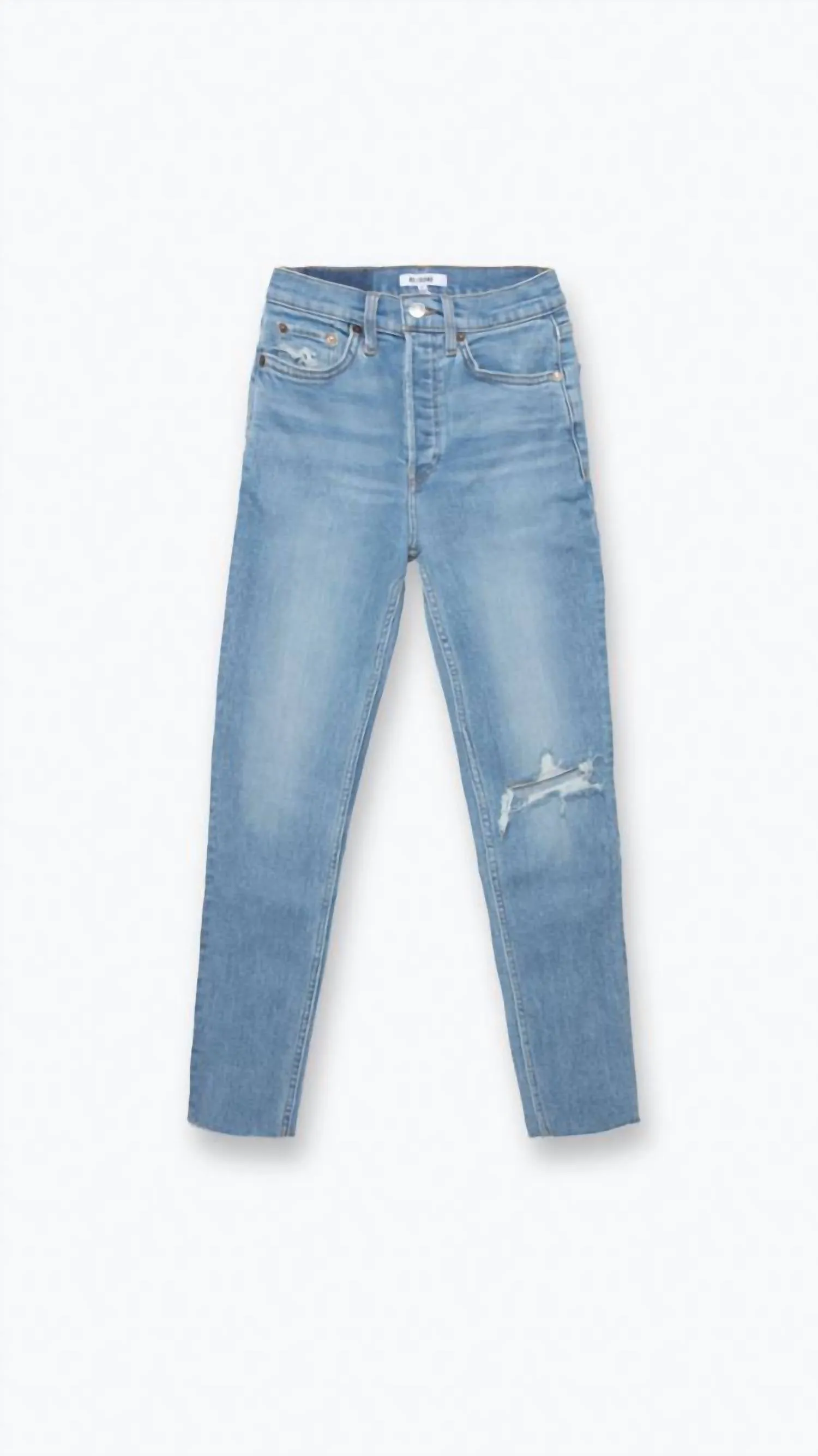90's High Rise Crop