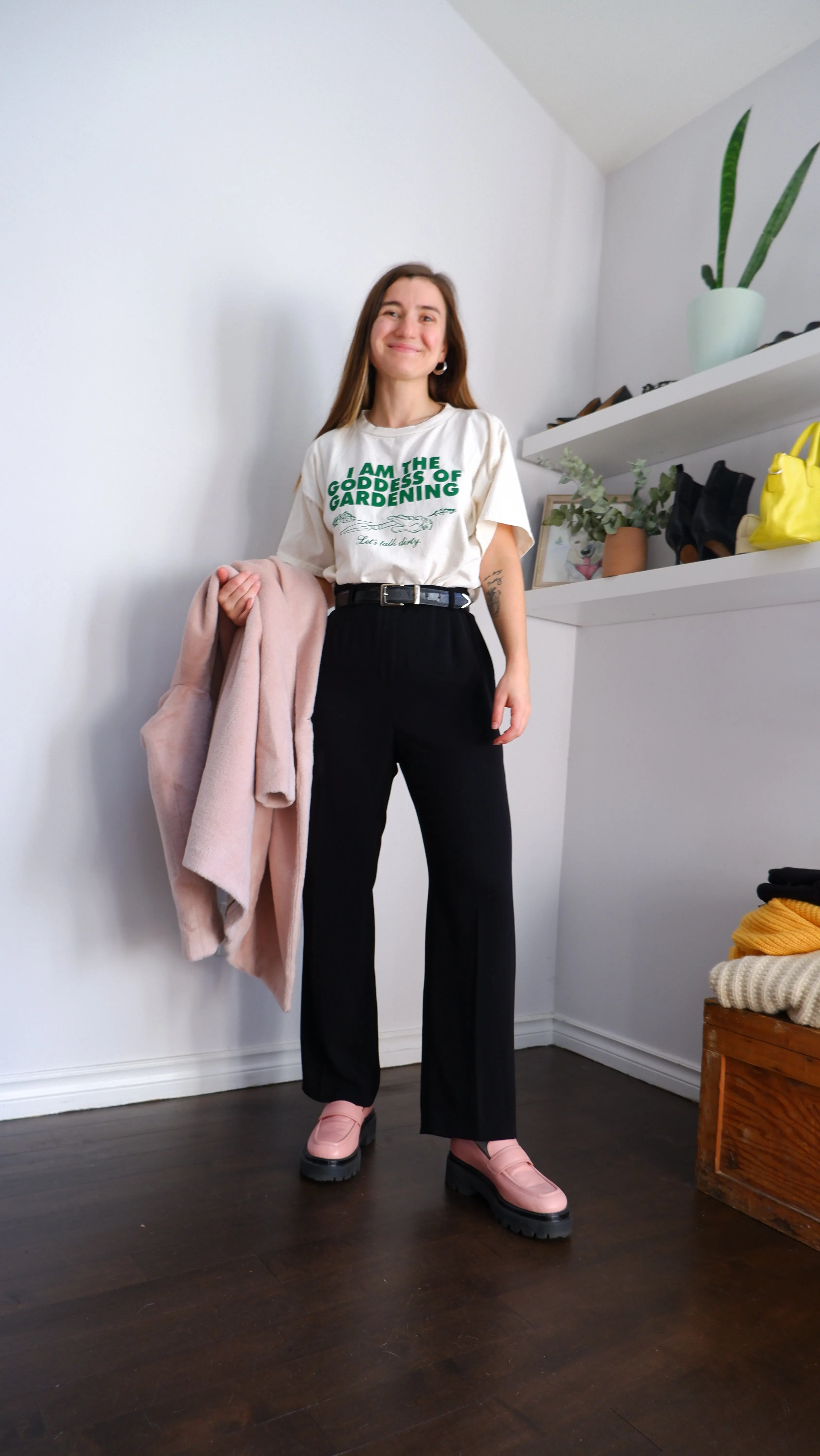 90s Ralph Lauren Black Relaxed Trousers - 8/10