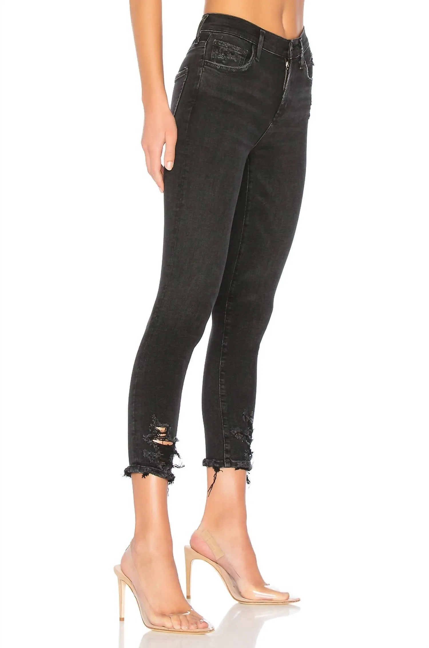 Agolde - Sophie High Rise Skinny Crop Jeans