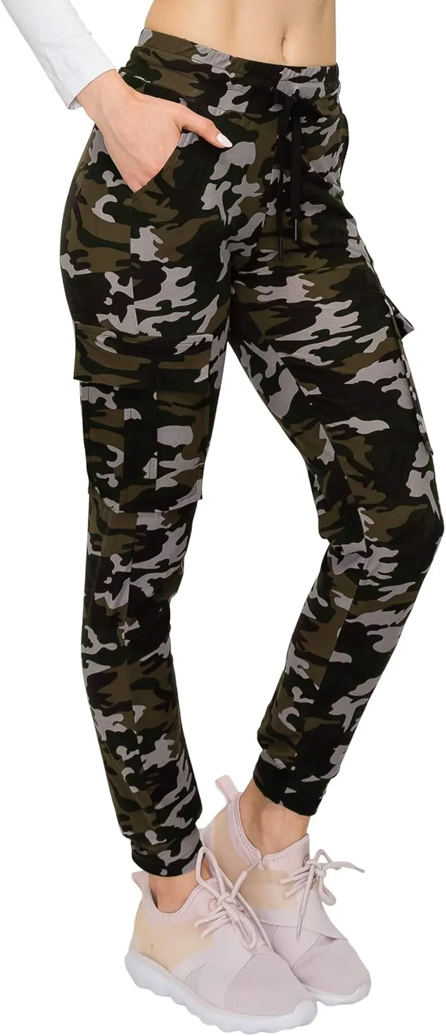 ALWAYS Cargo Jogger Pants for Women - Super Soft Casual Lounge Sweatpants