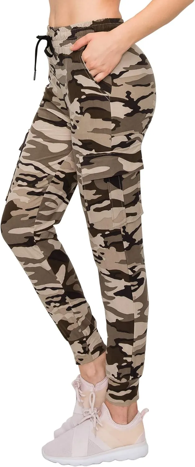 ALWAYS Cargo Jogger Pants for Women - Super Soft Casual Lounge Sweatpants