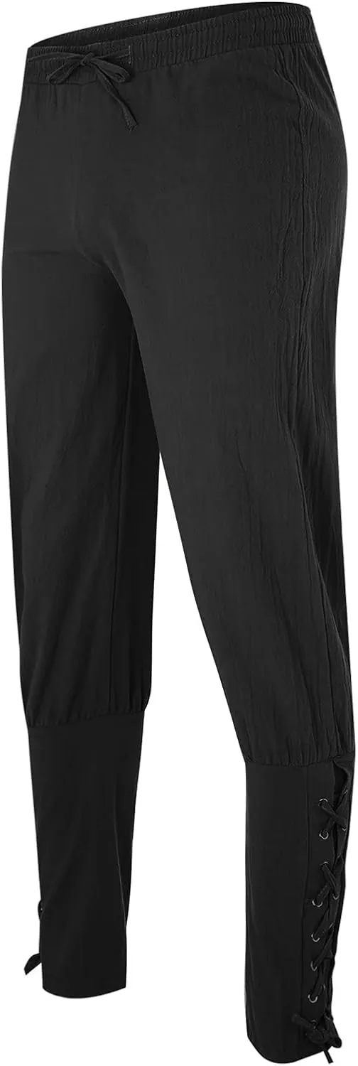 Big and Tall Sweatpants for Men Pants Overalls Solid Color Multi-Pocket Straight Trousers Cargo Pants for Men Relaxed