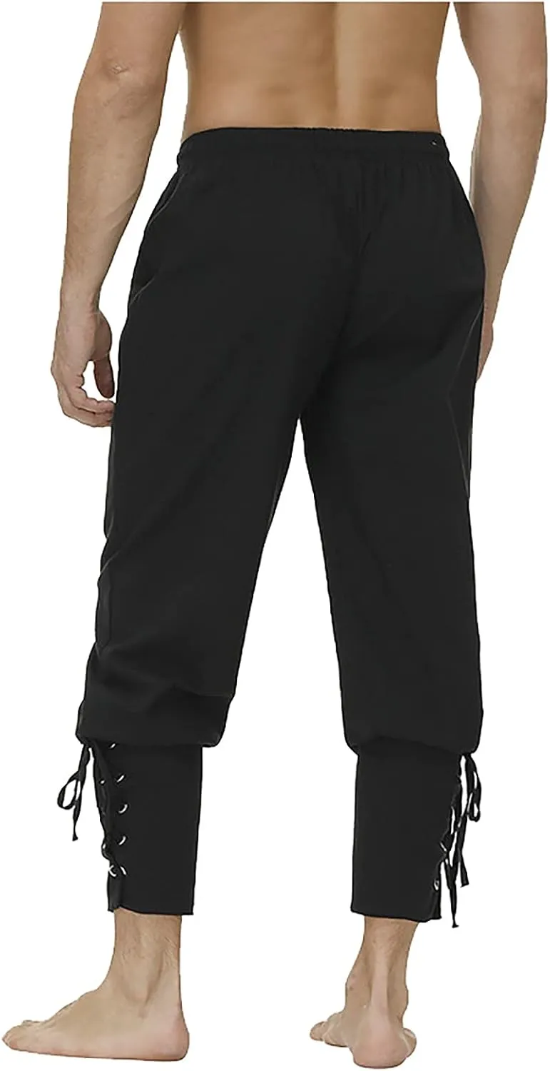 Big and Tall Sweatpants for Men Pants Overalls Solid Color Multi-Pocket Straight Trousers Cargo Pants for Men Relaxed