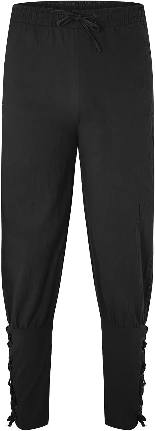 Big and Tall Sweatpants for Men Pants Overalls Solid Color Multi-Pocket Straight Trousers Cargo Pants for Men Relaxed