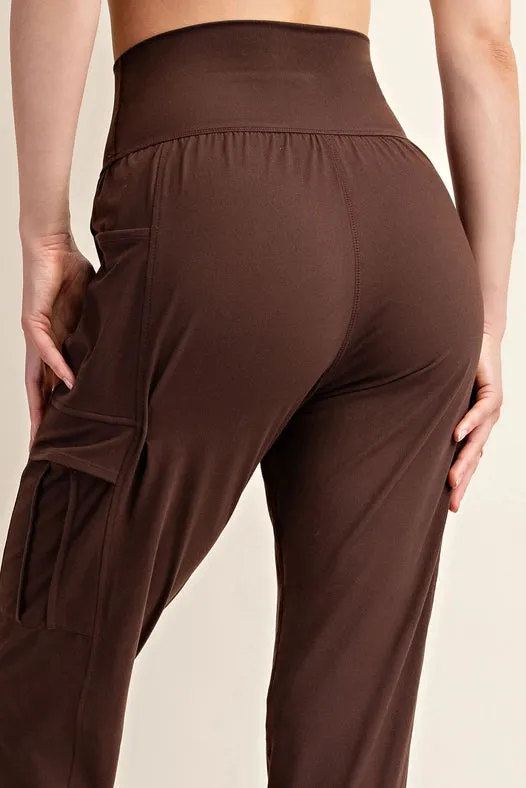 Butter Jogger with Side Pockets Espresso