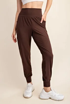 Butter Jogger with Side Pockets Espresso