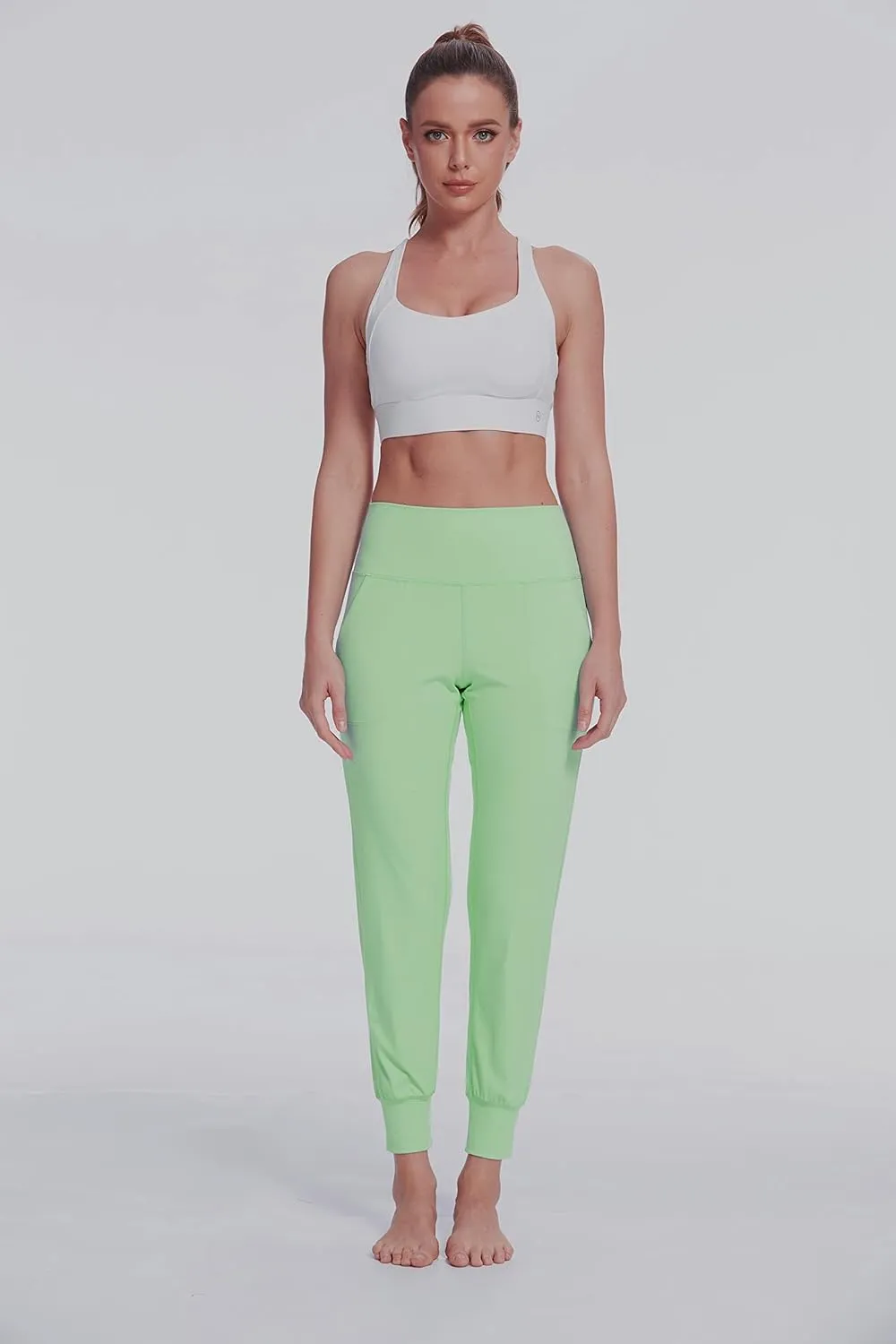 Buttery Soft Joggers/Active Sweatpants with Pockets, Womens High Waist Workout Yoga Pants