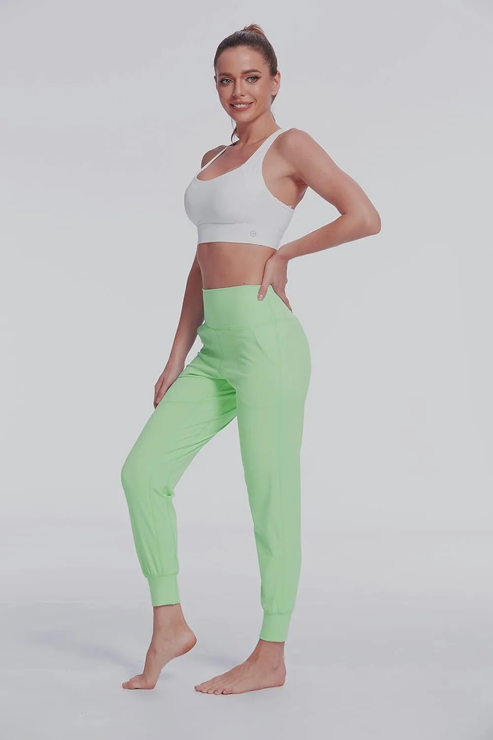 Buttery Soft Joggers/Active Sweatpants with Pockets, Womens High Waist Workout Yoga Pants