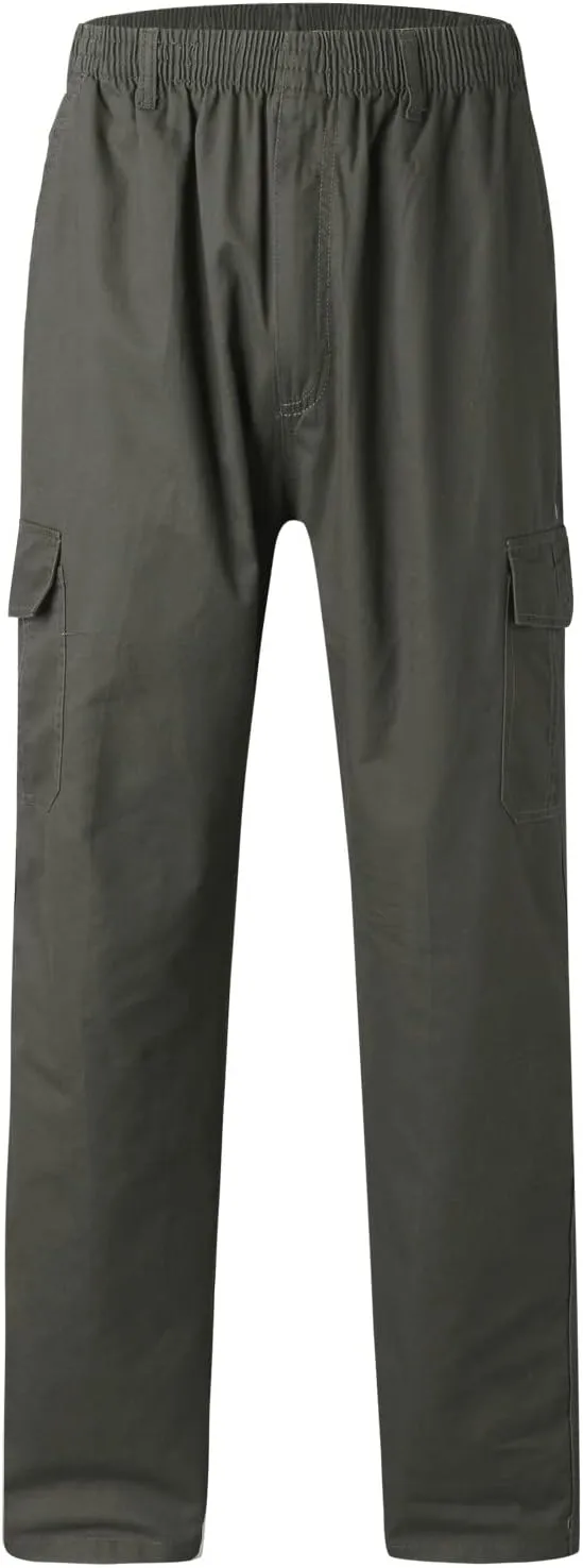 Cargo Sweatpants for Men Big and Tall Cargo Pants Cotton Sweatpants Fashion Joggers Sports Long Pants Trousers Men's