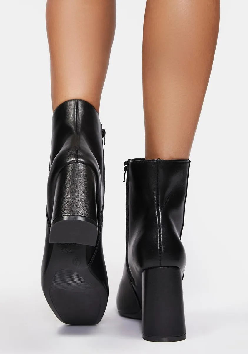 Classic Stunner Heeled Ankle Boots