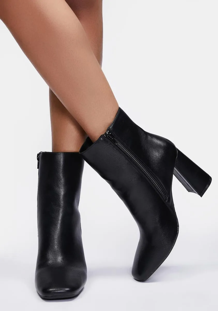 Classic Stunner Heeled Ankle Boots