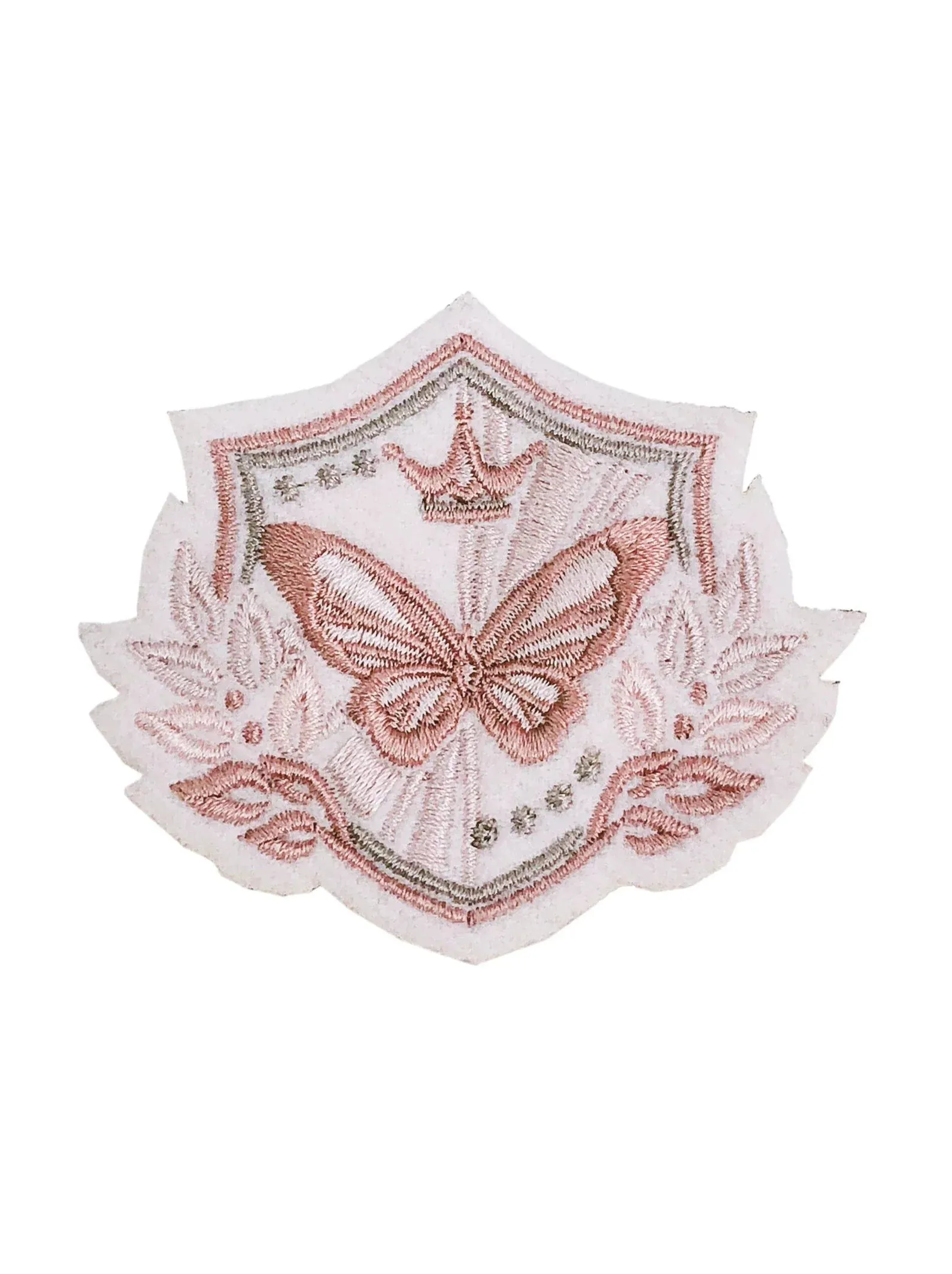 Collar Doll Lolita Coat   Off-White   Pink Frilled Dress Badge