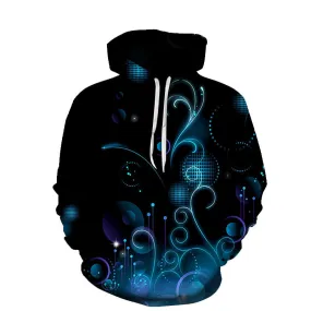 Digital Printed Sports Sweatshirt Hoodie Men