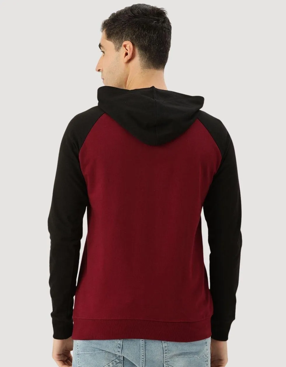 Everyday Maroon Vibes: Kangaroo Pocket Hoodie