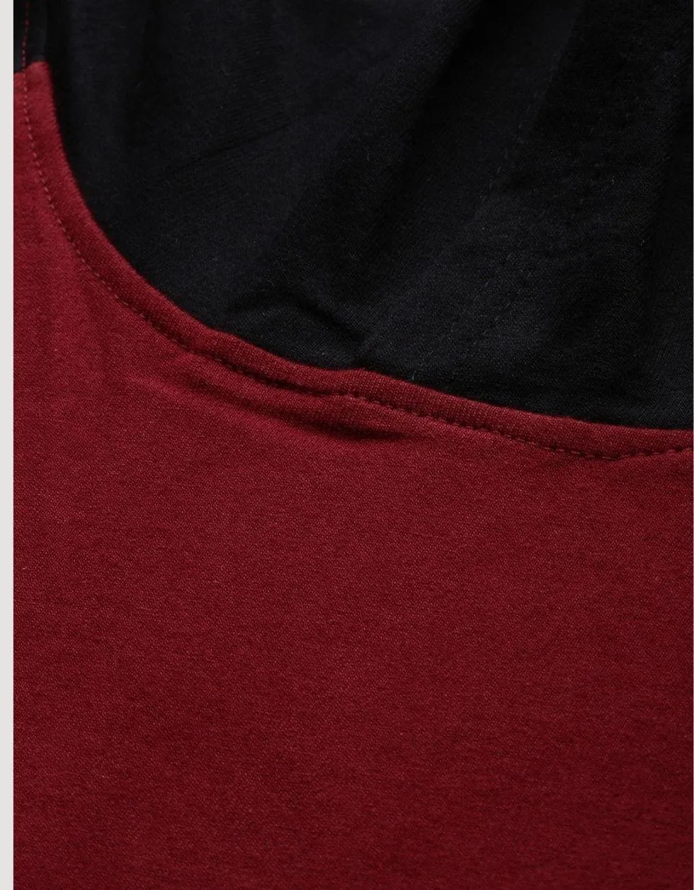 Everyday Maroon Vibes: Kangaroo Pocket Hoodie
