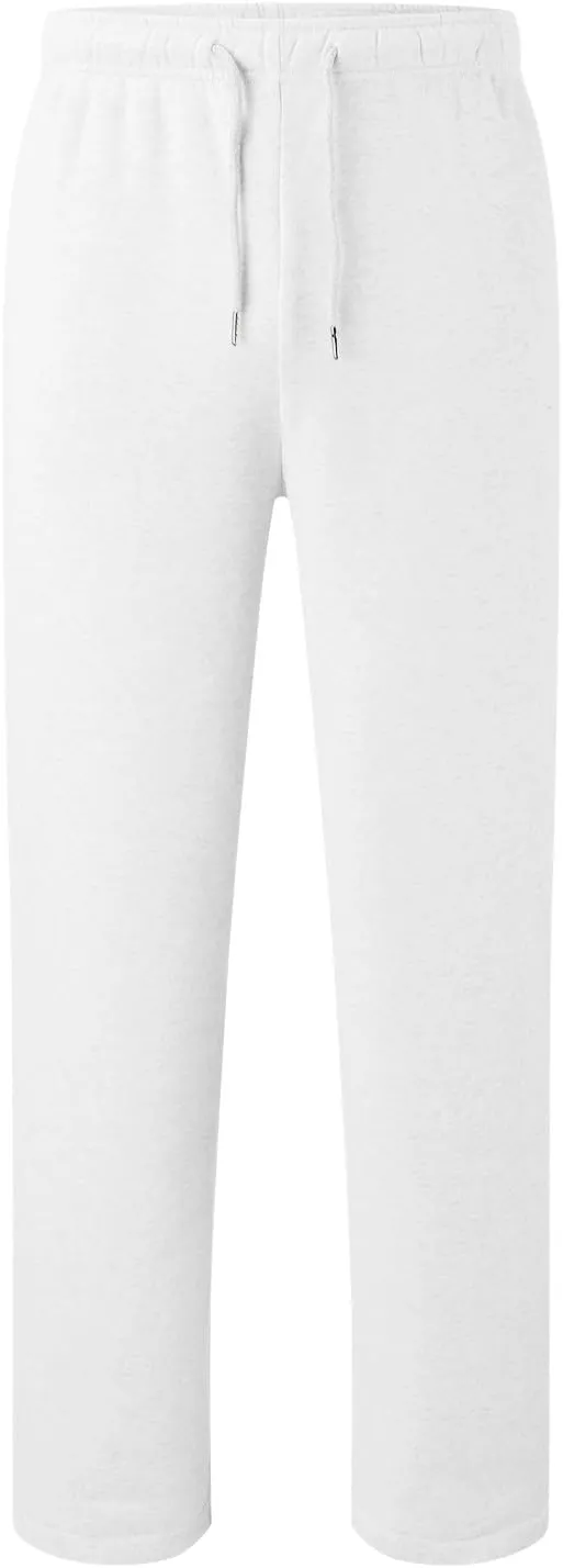 Fleece Lined Sweatpants for Women Elastic High Waist Wide Leg Joggers Pants Drawstring Soft Casual Trouser with Pocket