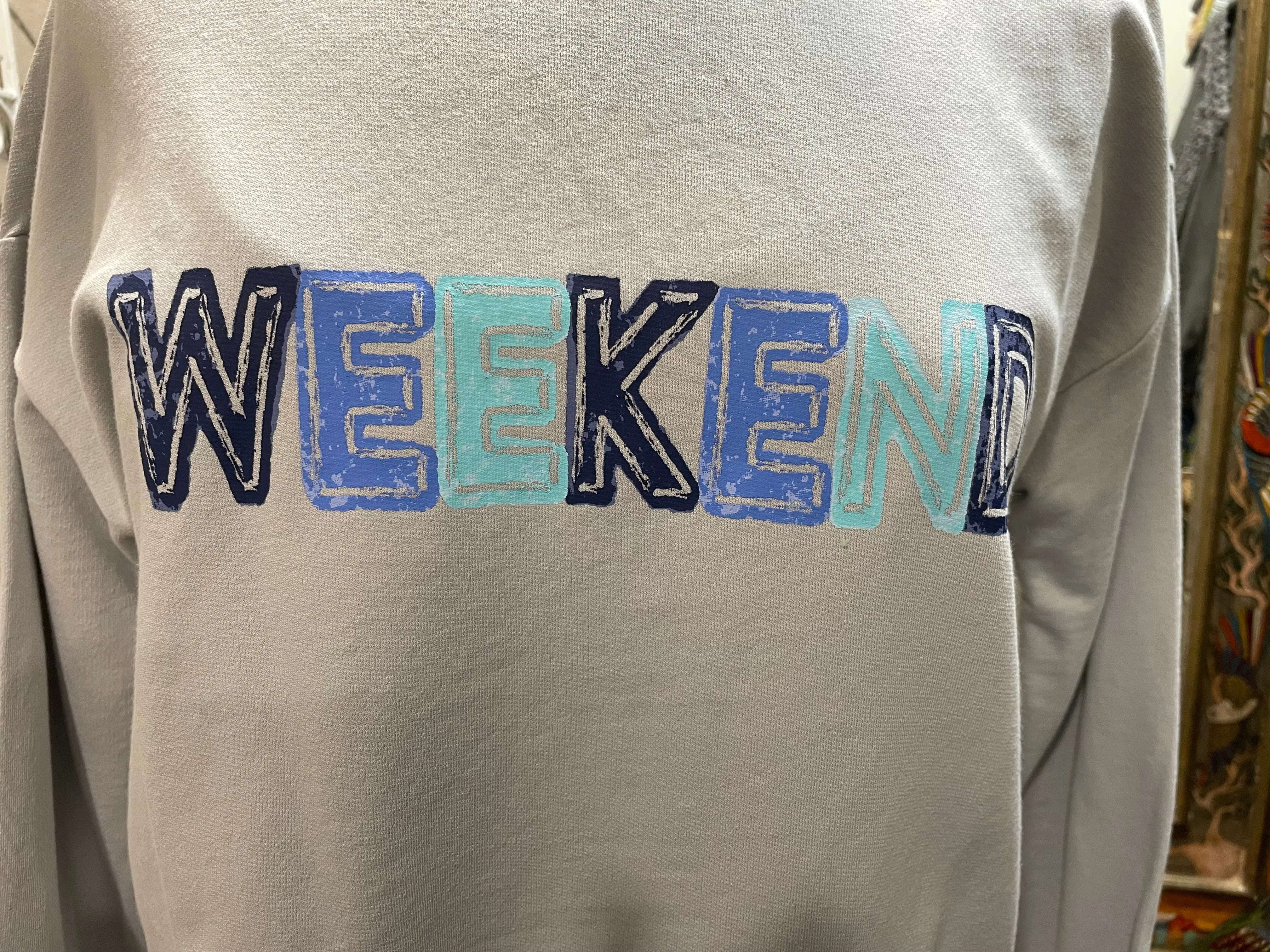 Graphic Weekend Sweatshirt by Escape