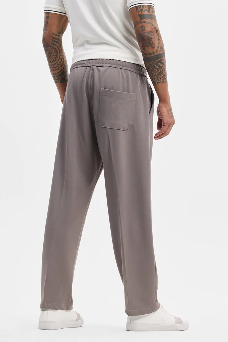 Grey Relaxed Fit Korean Trouser