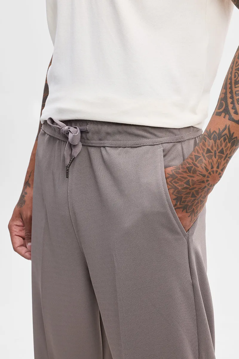 Grey Relaxed Fit Korean Trouser