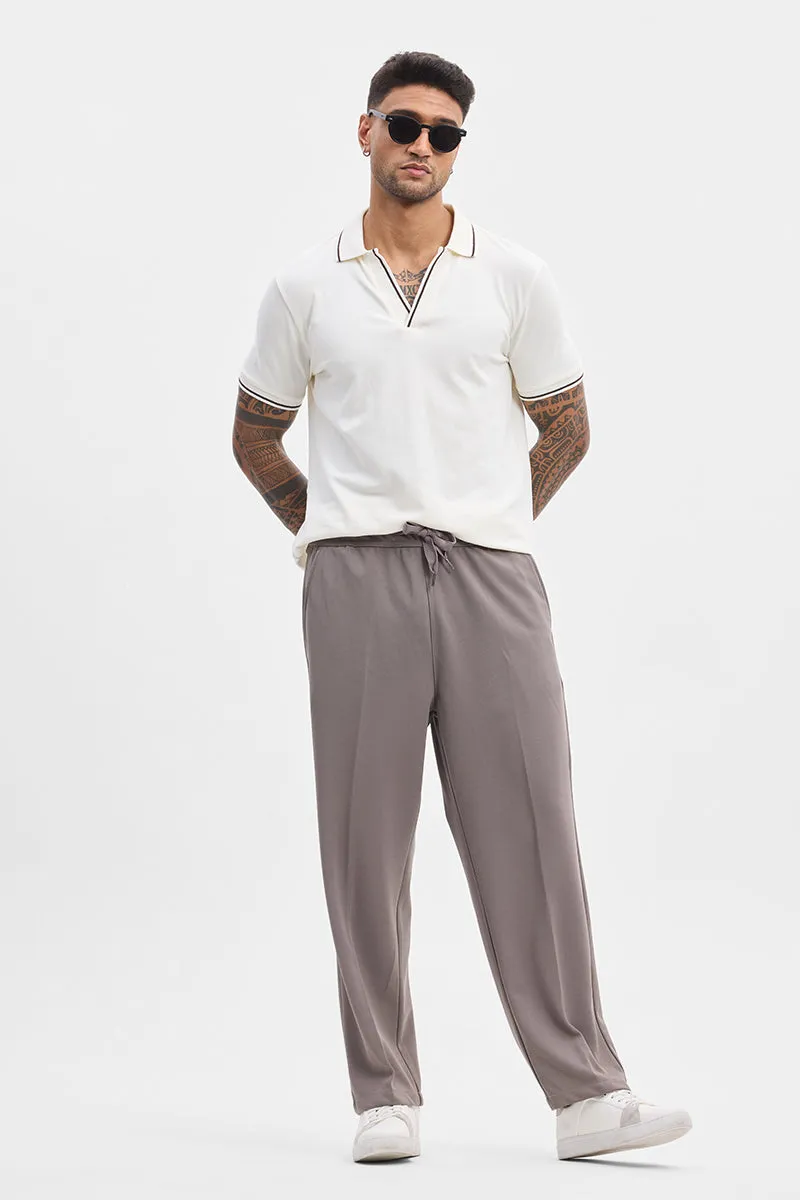 Grey Relaxed Fit Korean Trouser