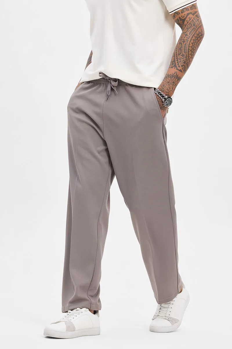 Grey Relaxed Fit Korean Trouser