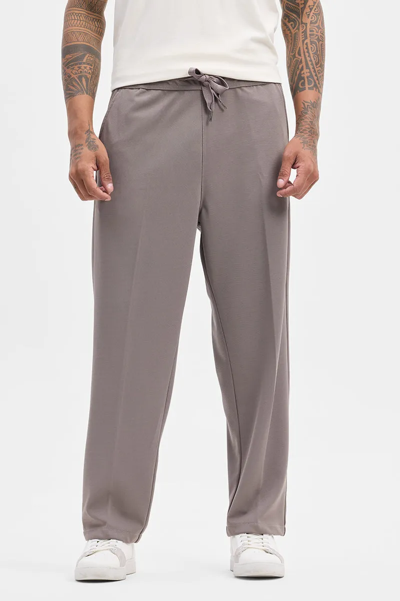 Grey Relaxed Fit Korean Trouser