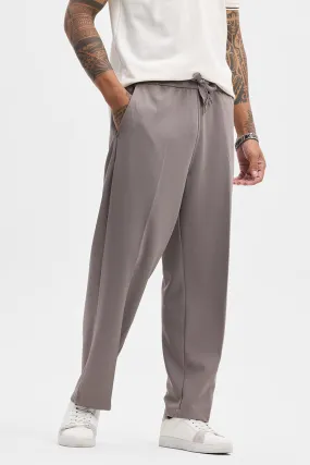 Grey Relaxed Fit Korean Trouser