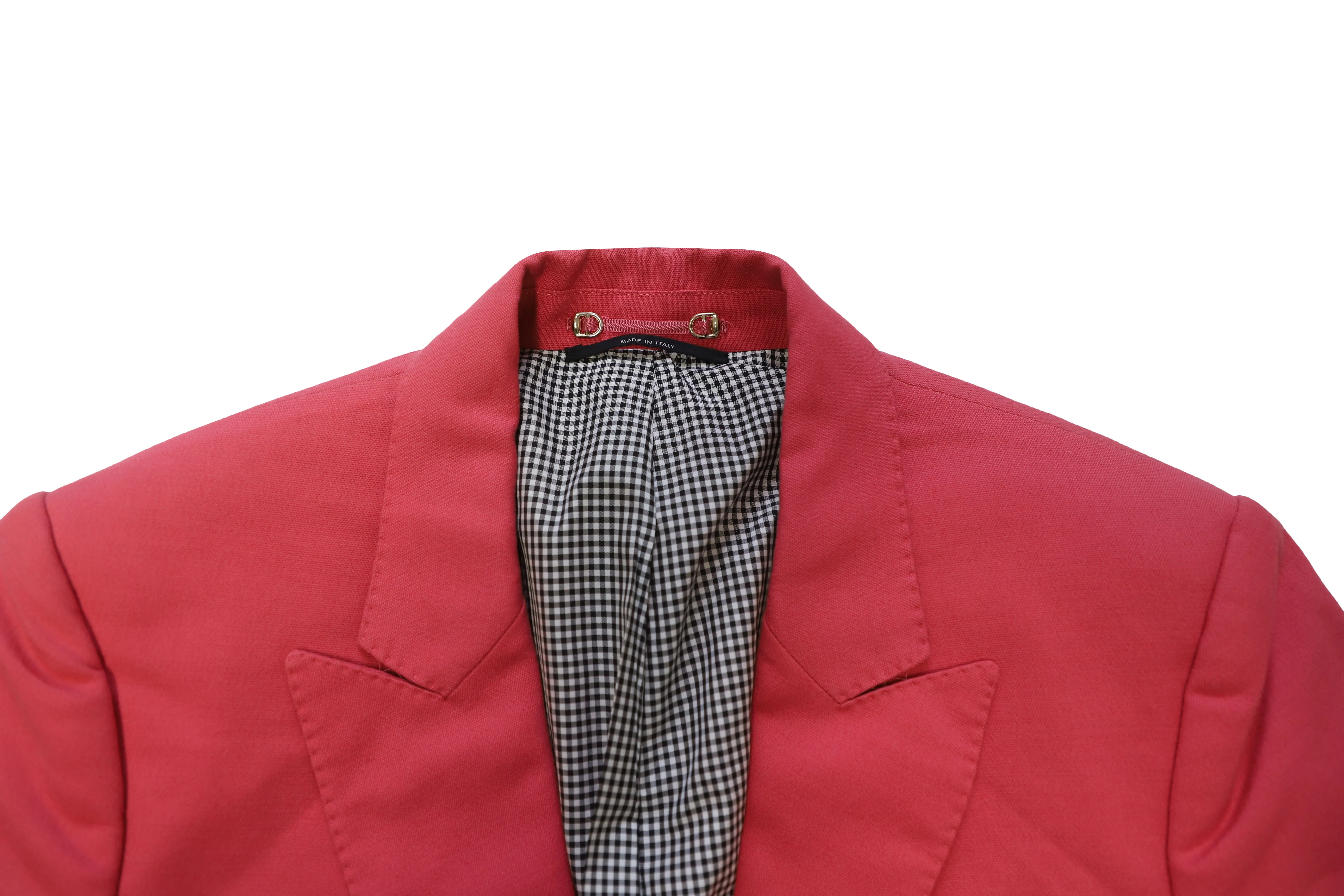 Gucci Single Breasted Blazer in Pink Cotton