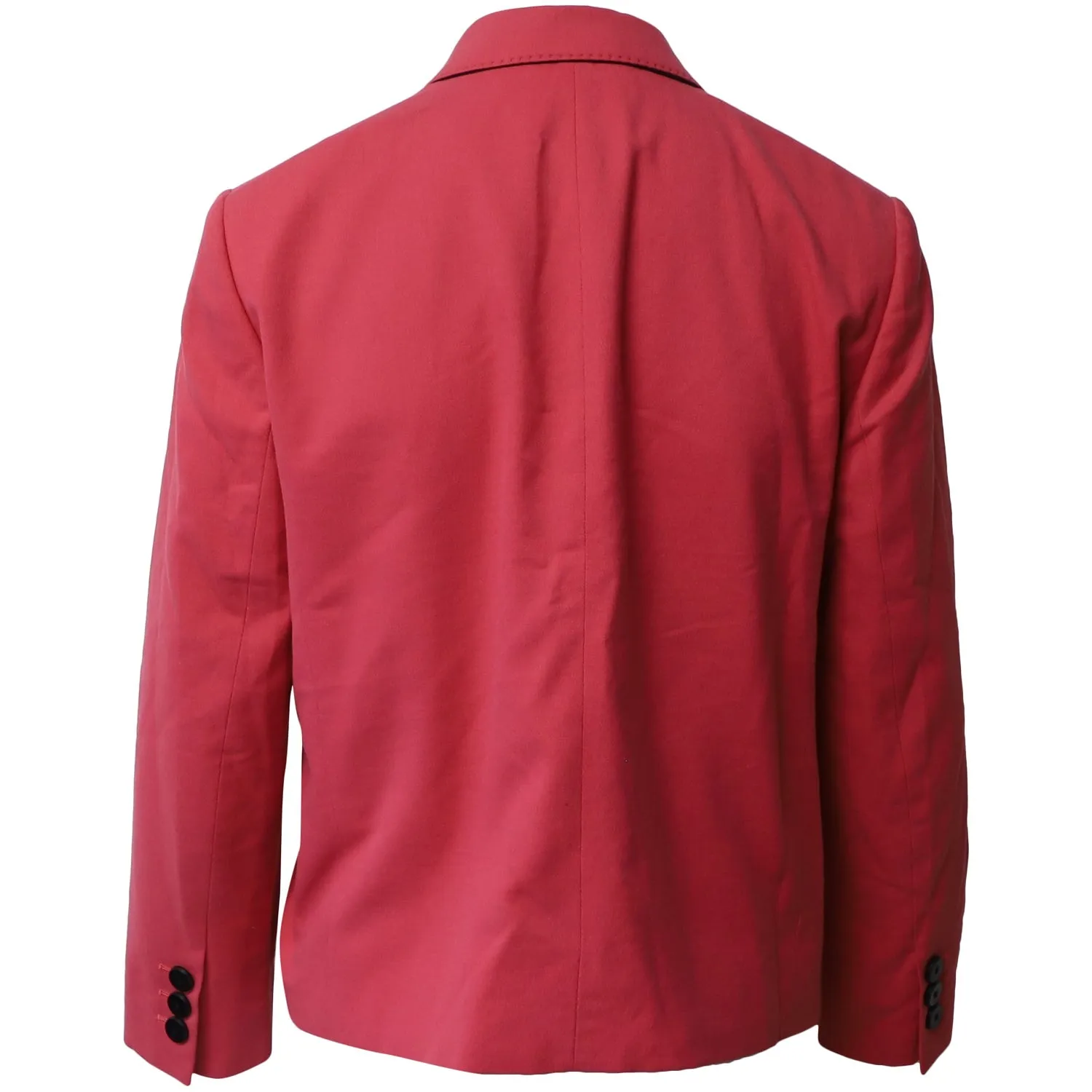 Gucci Single Breasted Blazer in Pink Cotton
