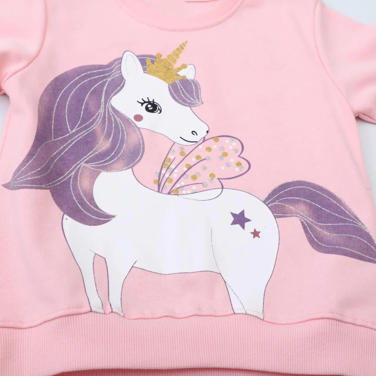 Hongshilian Unisex Kids Cute Cartoon Cotton Sweater Shirt