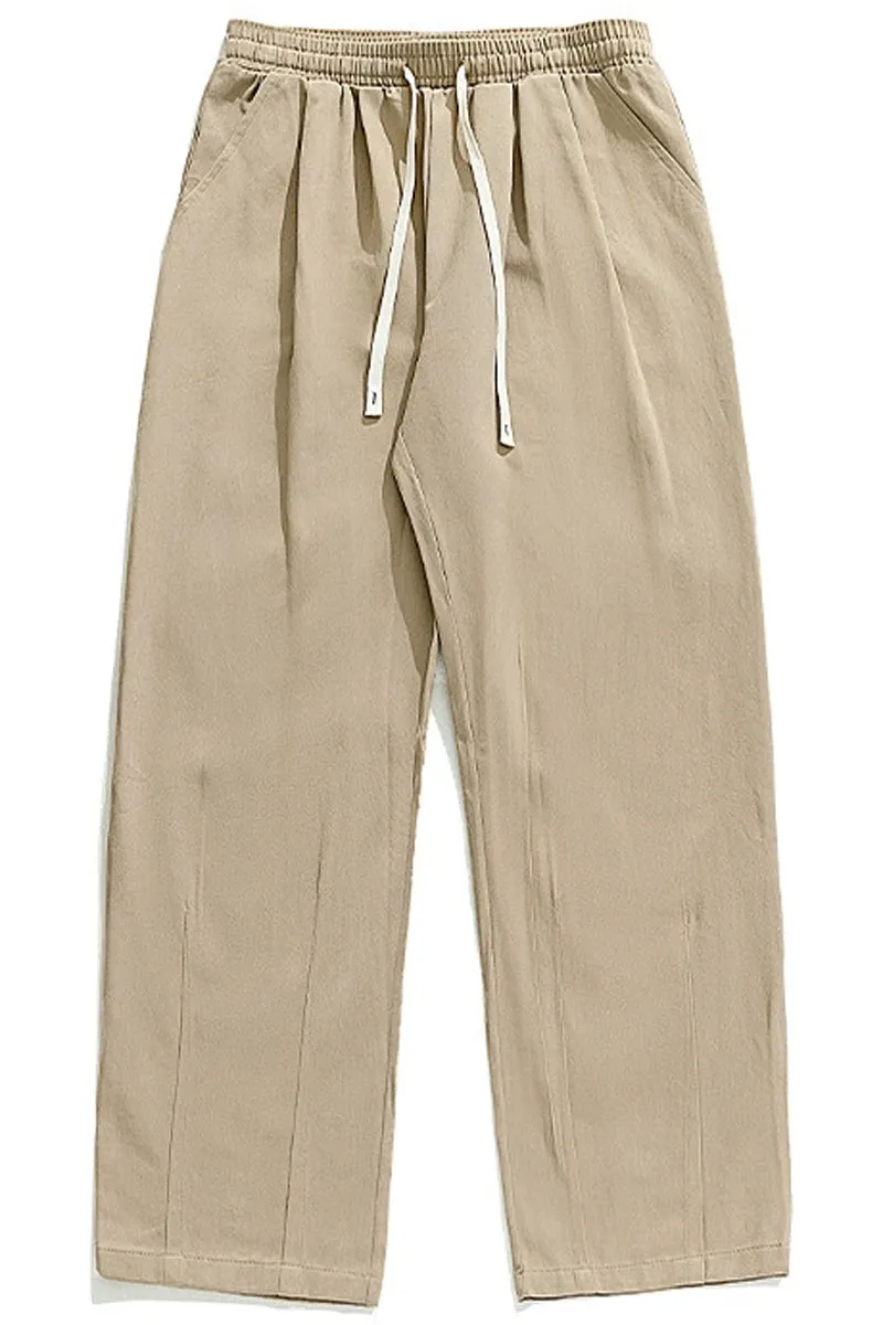 Japanese Relaxed Cotton Trousers