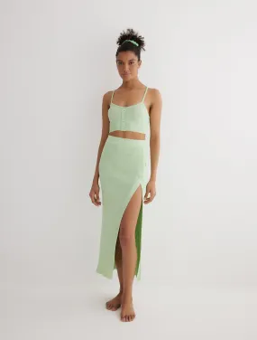 Jules Mint Green Skirt