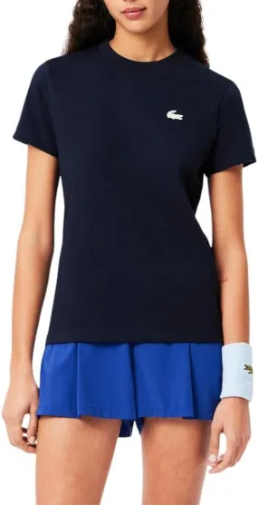 Lacoste Women's Sport Organic Cotton Jersey T-Shirt