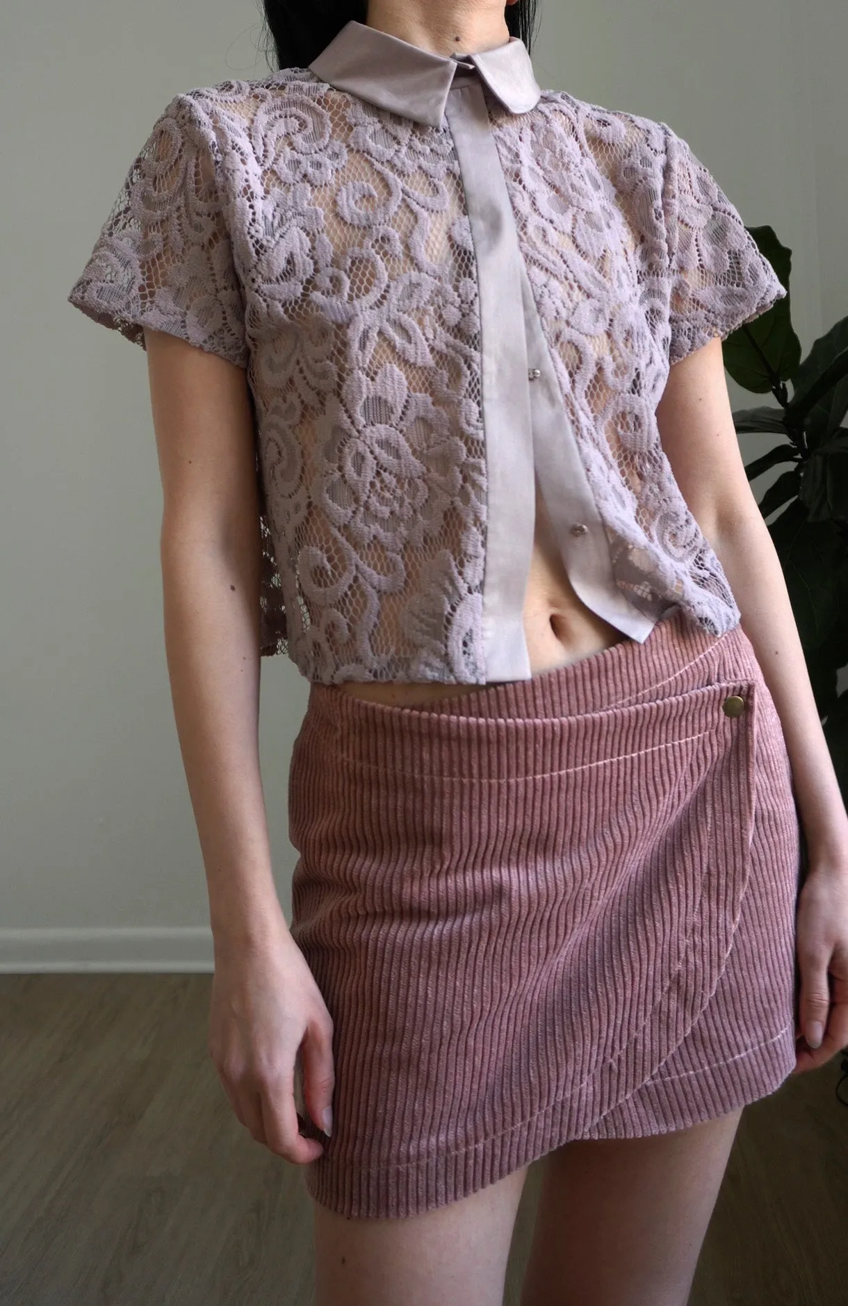 LOW WAIST MINI SKIRT