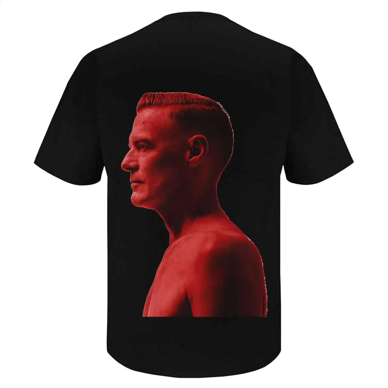 Men T Shirt Short Sleeve Crewneck Tee Summer Beach Tops Comfortable Cotton Shirt