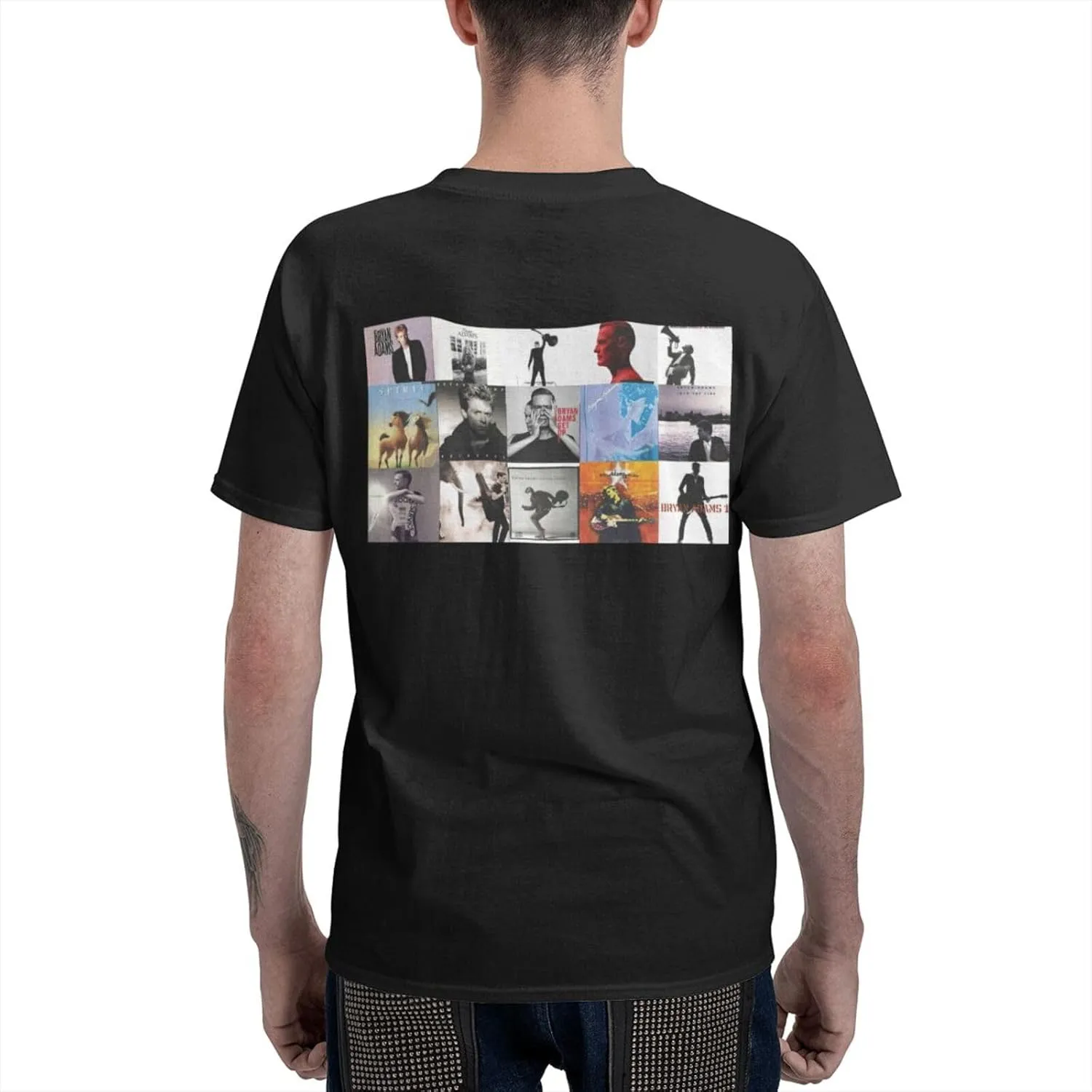 Men T Shirt Short Sleeve Crewneck Tee Summer Beach Tops Comfortable Cotton Shirt