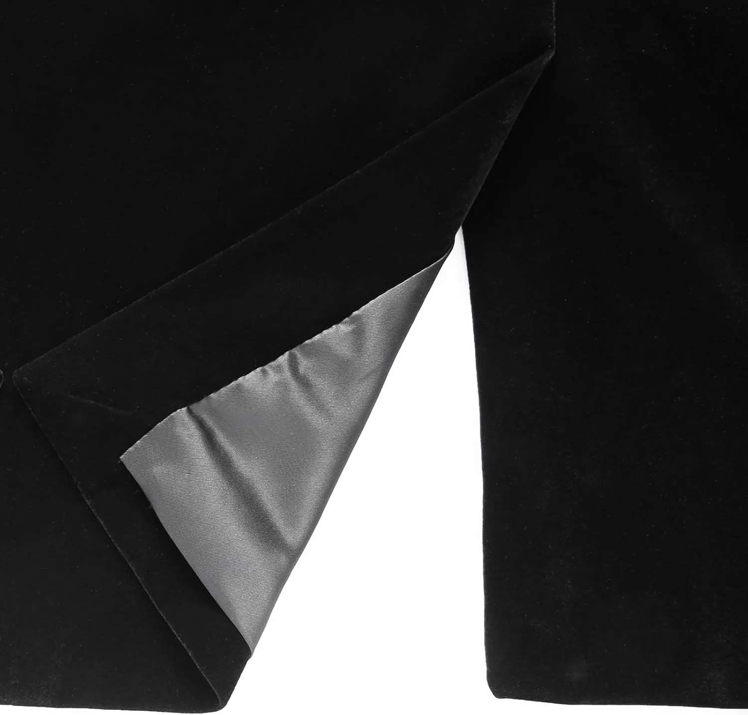 Mens Velvet Blazer Slim Fit Tuxedo Suits Jacket Shawl Collar Solid Jacket Wedding Dinner Prom One Button Blazer Jacket