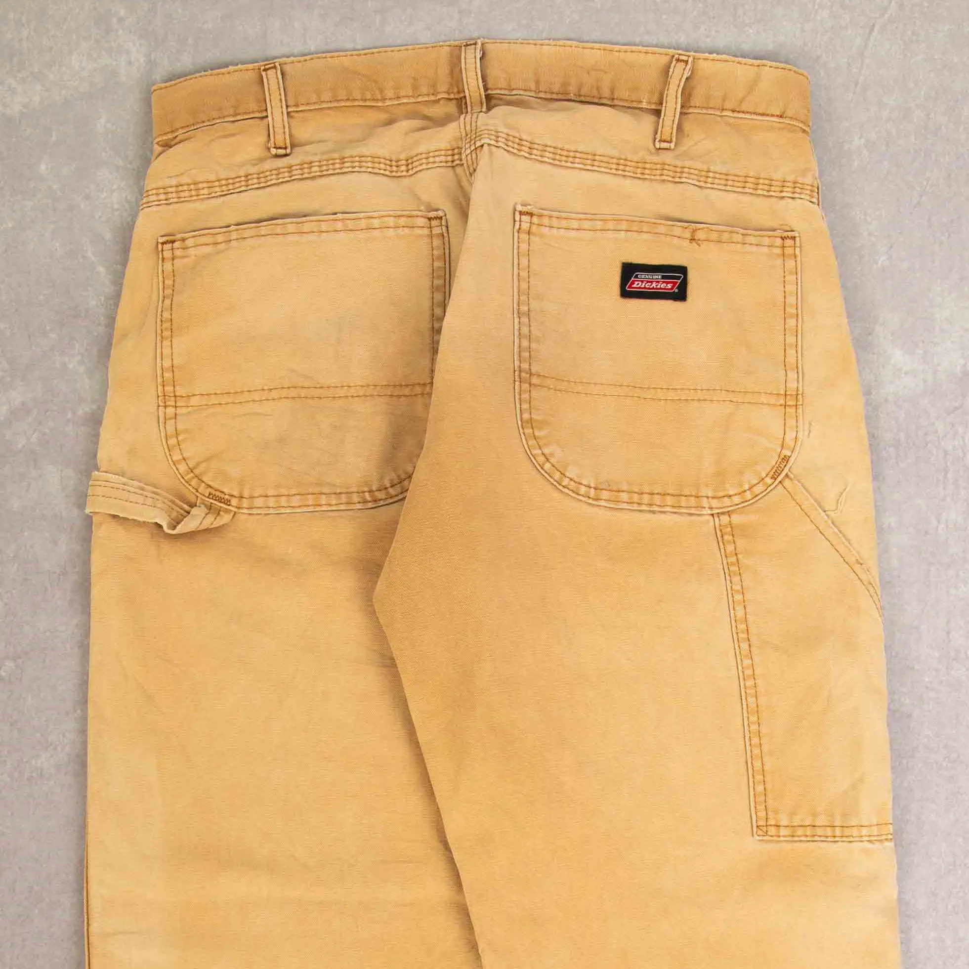MEN'S VINTAGE DICKIES RELAXED FIT CARPENTER TROUSERS - W32 X L30
