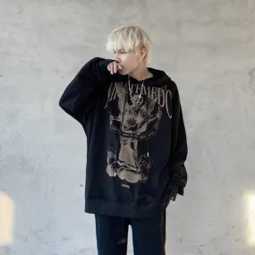 Minority Angel Printed Hoodie Men