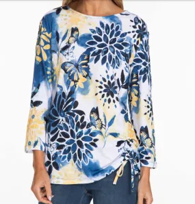 Multiple Button 3/4 Sleeve Top