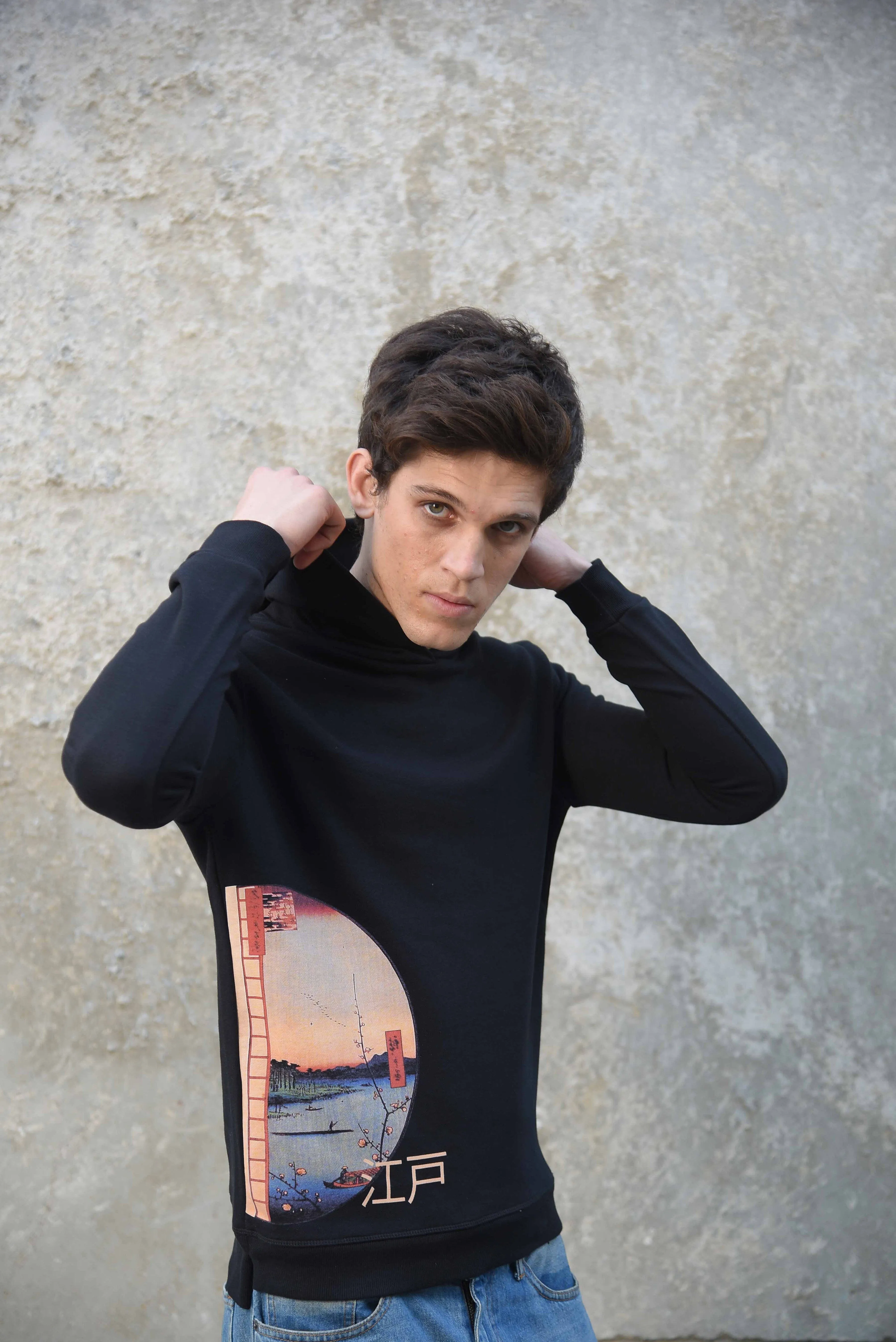 Printed Hoodie - Yedo