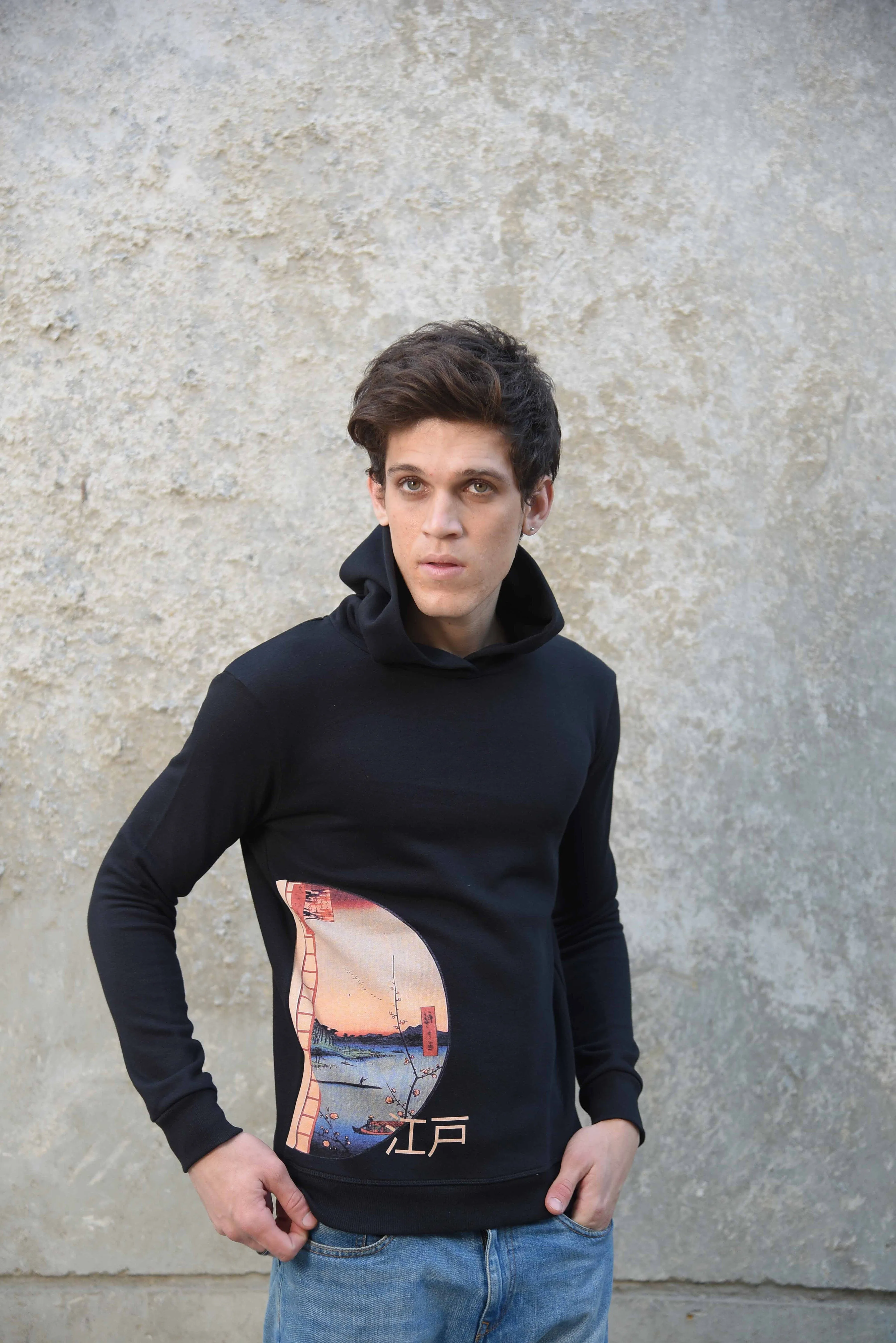 Printed Hoodie - Yedo