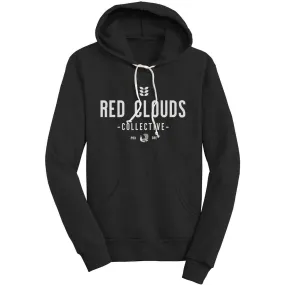 Red Clouds Hoodie - Black