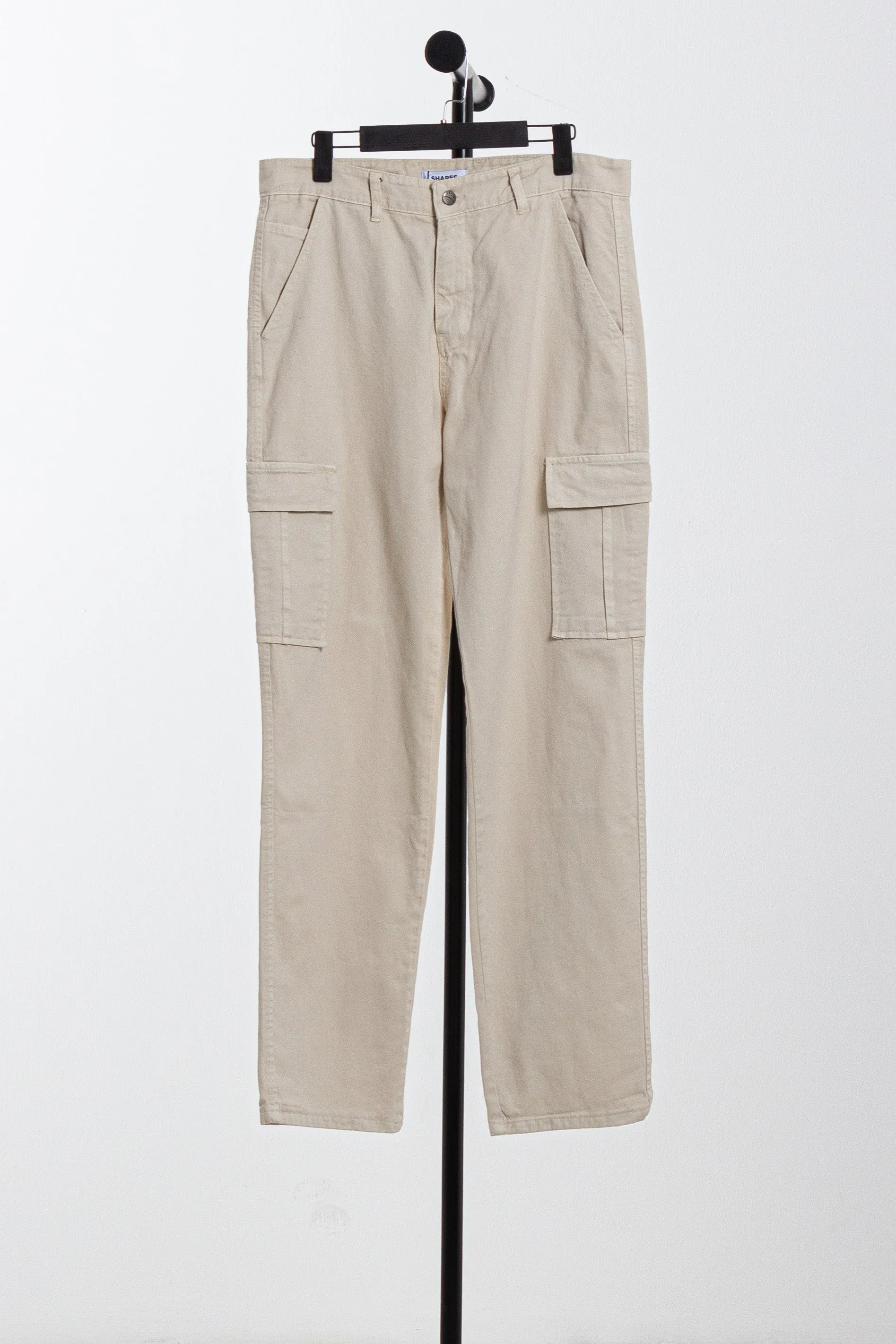 RELAXED FIT CARGO TROUSERS