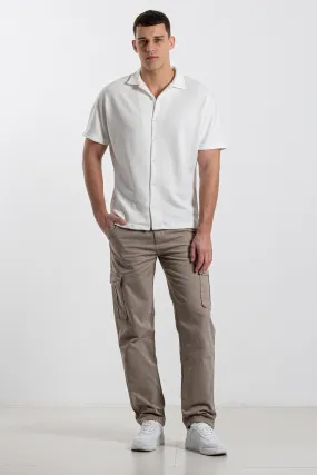 RELAXED FIT CARGO TROUSERS