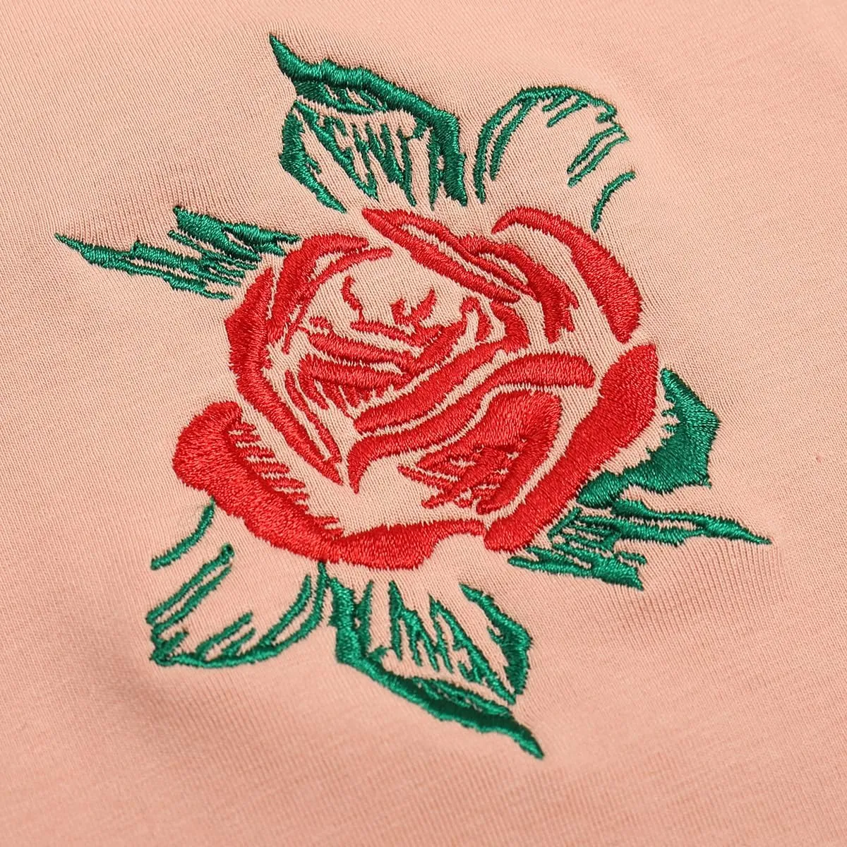 Rose Embroidered Hoodie For Men Women Long Sleeve Letters Printed Hip Hop Hoodie Hooded Sweatshirt