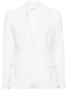 single-breasted blazer