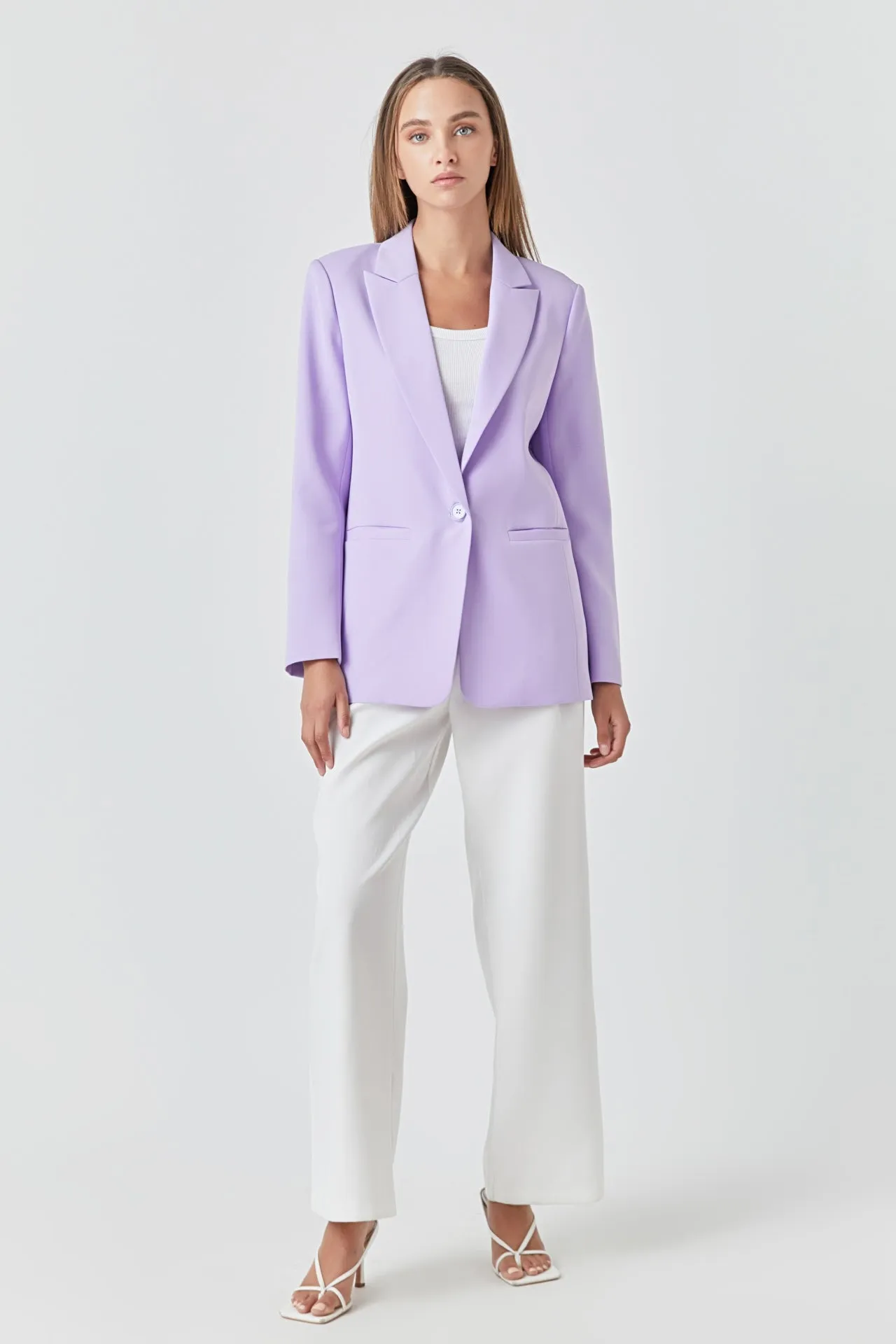 Single-Breasted Blazer