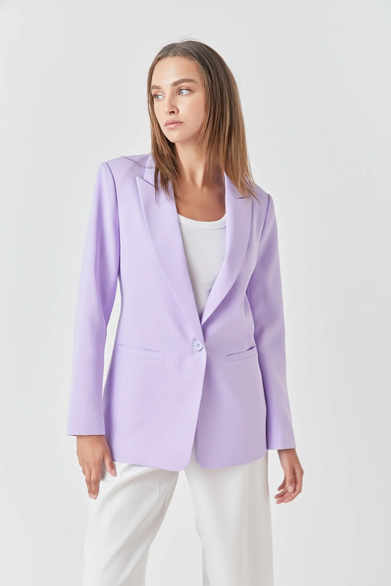 Single-Breasted Blazer