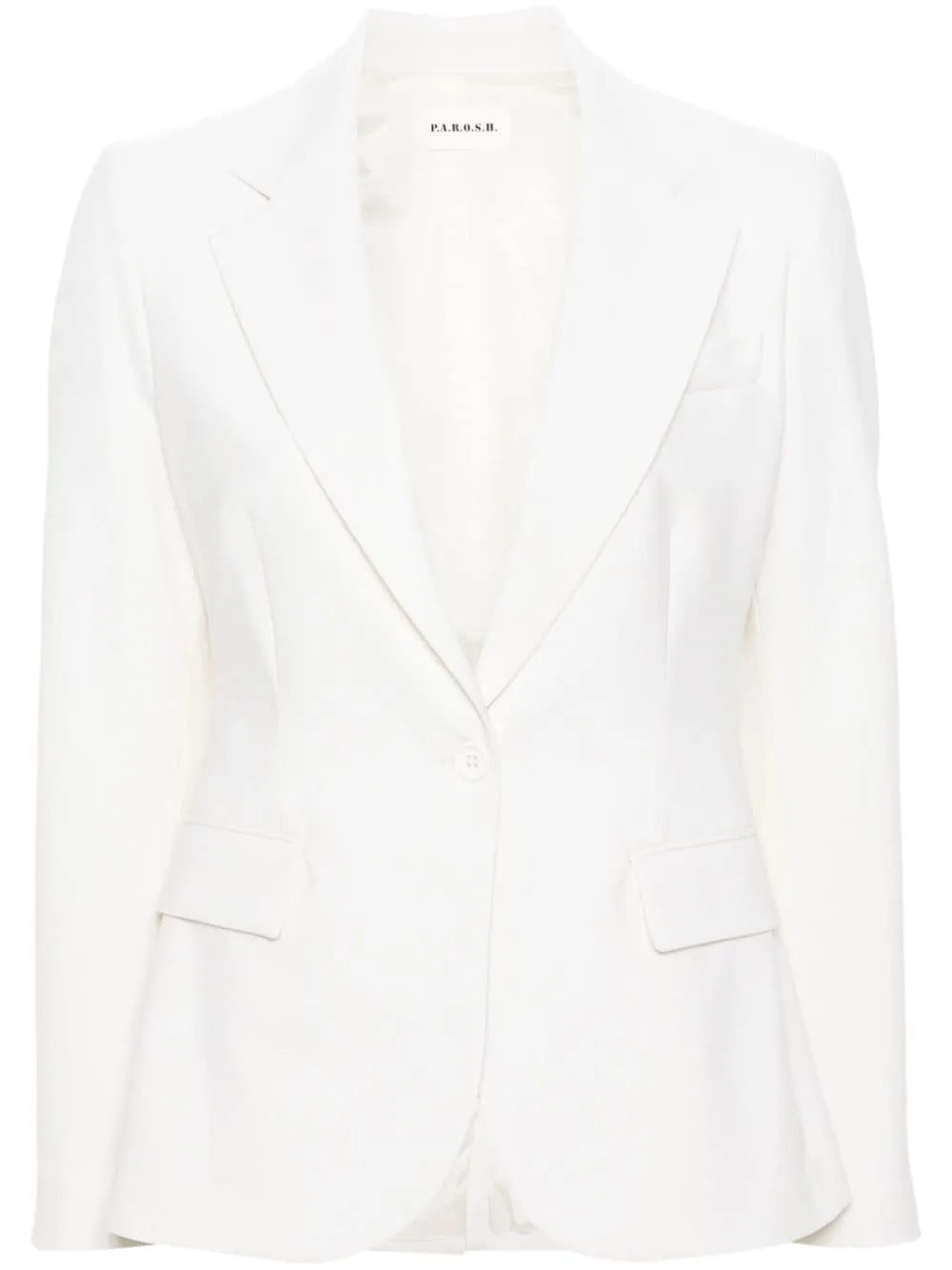 single-breasted blazer